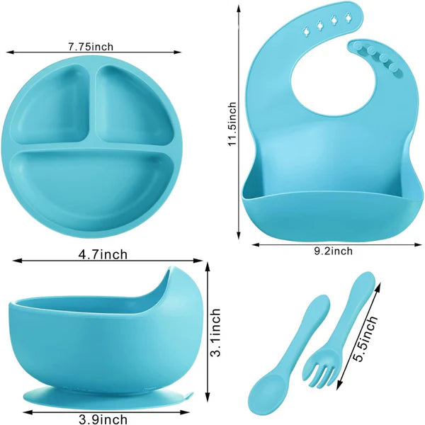 KIT SET DE ALIMENTACION PARA BEBE