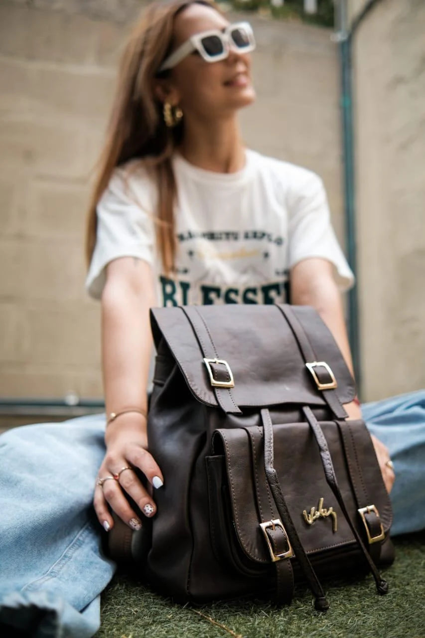 MORRAL DE CUERO VLZ
