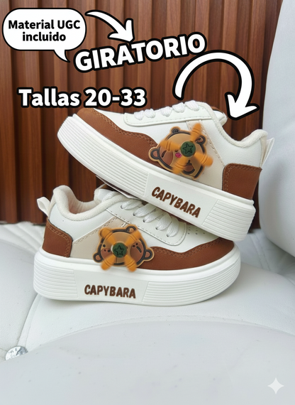 Zapatos Capibara Giratorios 🌀
