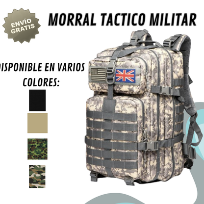 Morral Táctico TitanForce™ – Resistente, Espacioso y Listo Para Cualquier Aventura