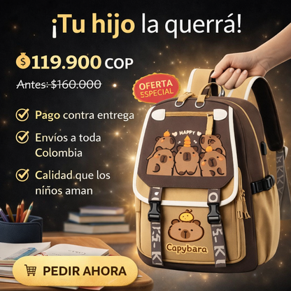 MOCHILA CAPYBARA