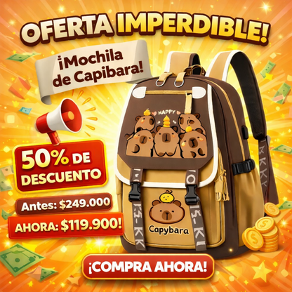 MOCHILA CAPYBARA