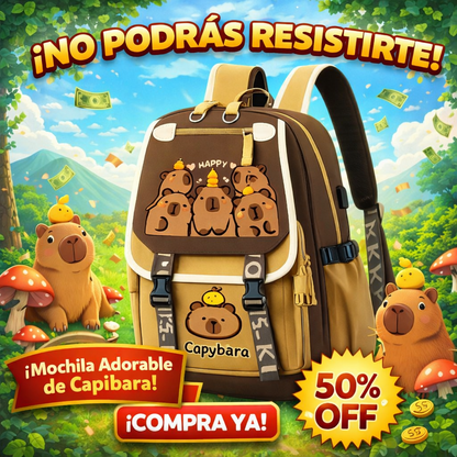 MOCHILA CAPYBARA