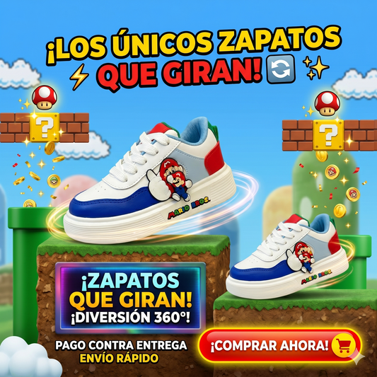 Zapatos Giro Mágico Kids🥸