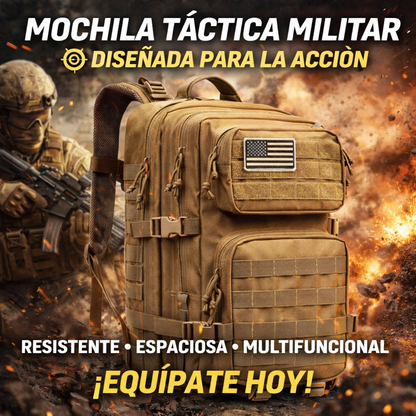 Morral Táctico TitanForce™ – Resistente, Espacioso y Listo Para Cualquier Aventura