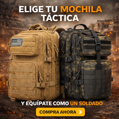 Morral Táctico TitanForce™ – Resistente, Espacioso y Listo Para Cualquier Aventura