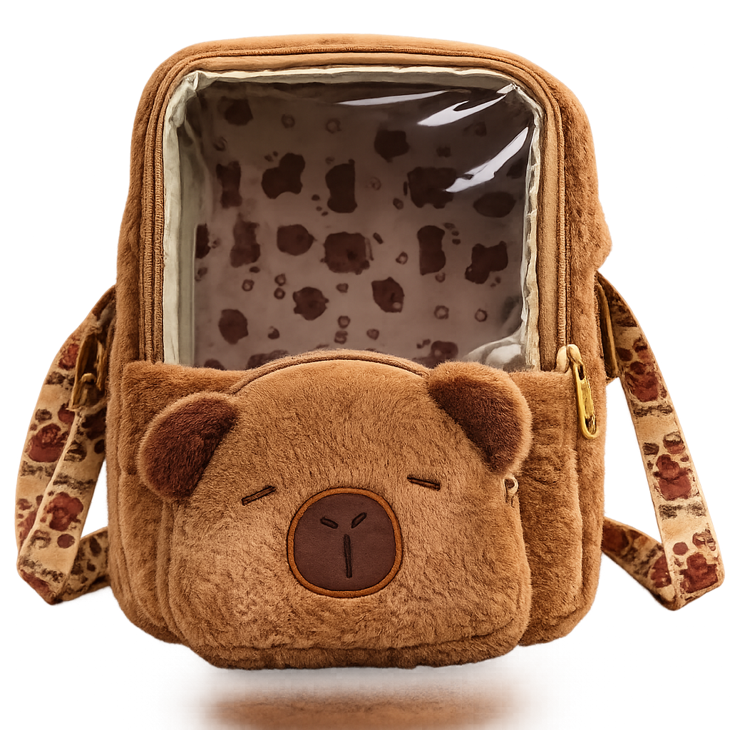 COMBO CAPIBARA: BOLSO + LONCHERA 🐾🐻