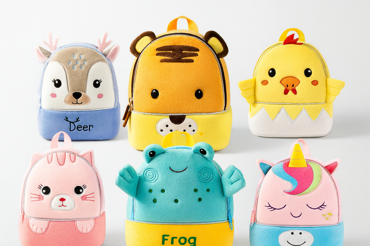 MOCHILA PARA NIÑOS DE ANIMALITOS