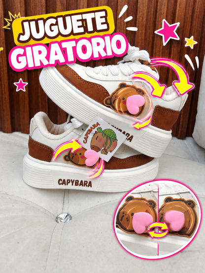 CapiGiro™ – Zapatos infantiles con detalle giratorio👟🌀