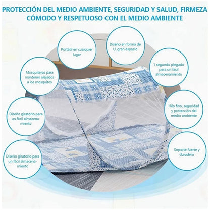 MOSQUITERO PARA BEBE PLEGABLE 🦟✨