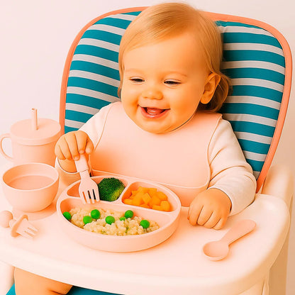 KIT SET DE ALIMENTACION PARA BEBE