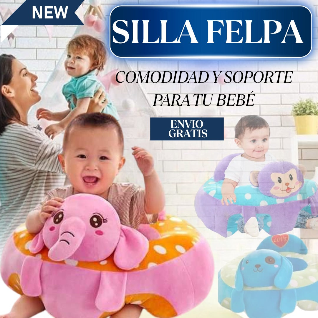 SILLON DE FELPA PARA BEBE®