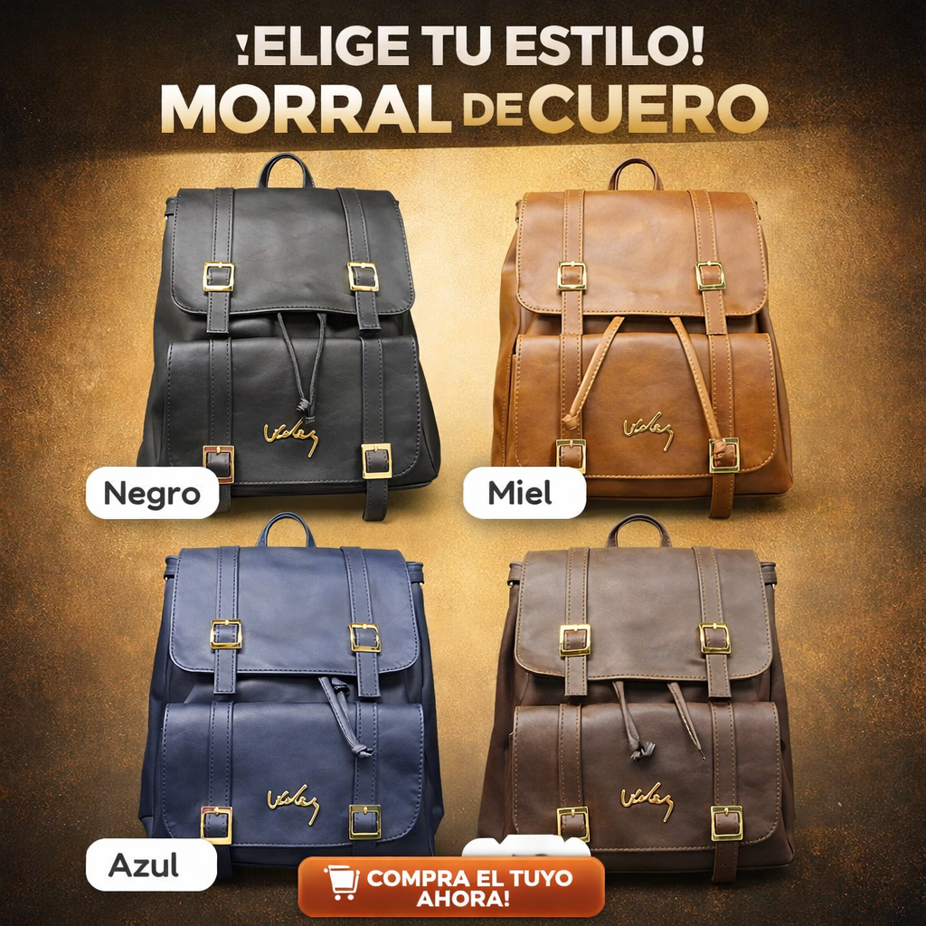 MORRAL DE CUERO VLZ