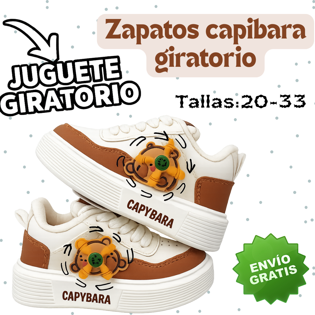 Zapatos Capibara Giratorios 🌀