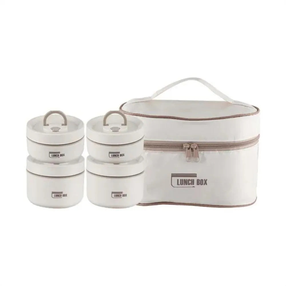 LONCHERA TERMICA SET X 4