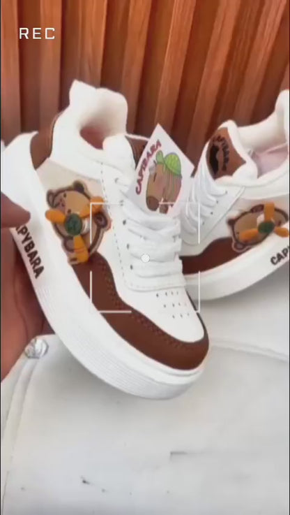 CapiGiro™ – Zapatos infantiles con detalle giratorio👟🌀
