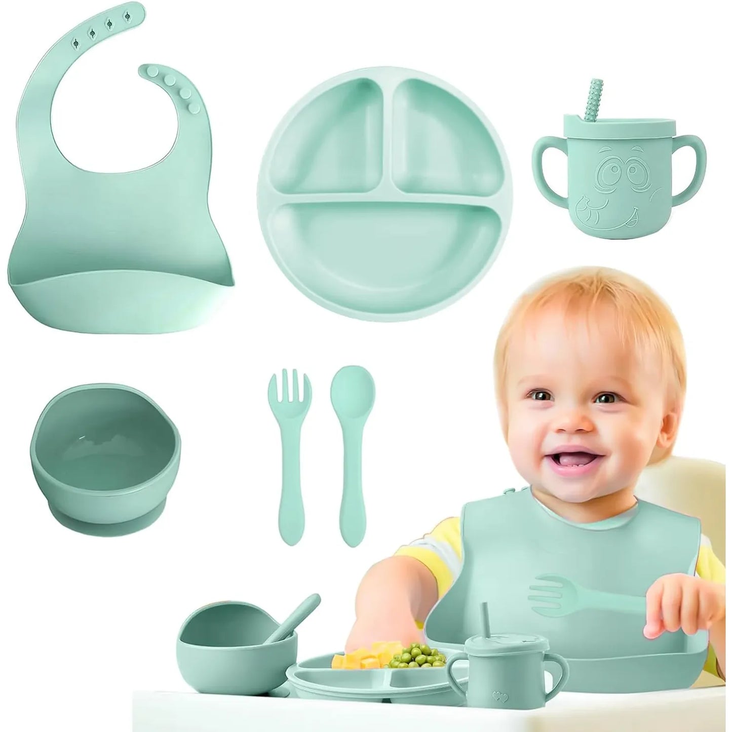 KIT SET DE ALIMENTACION PARA BEBE